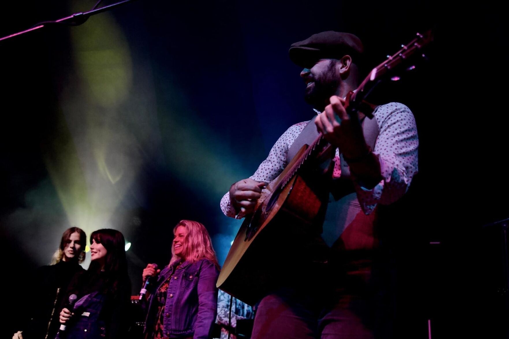 Mighty Pines on stage during Pines Fest 2023